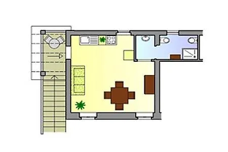 Appartement Sleeps 2 Pool Wifi